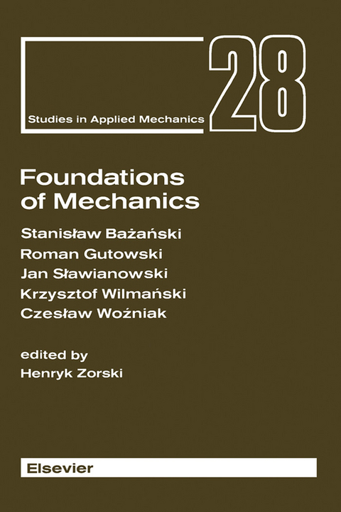 Foundations of Mechanics -  Stanislaw Bazanski