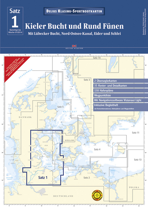 Satz 1: Kieler Bucht und Rund Fünen (Ausgabe 2014)