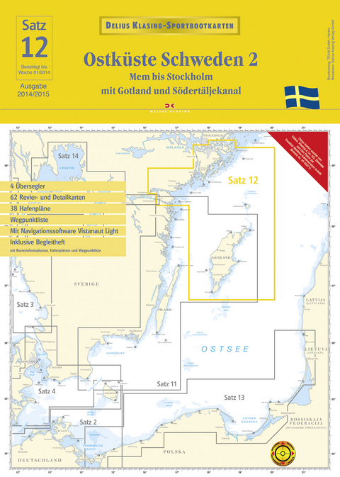 Satz 12: Ostküste Schweden 2 (Ausgabe 2014/2015)