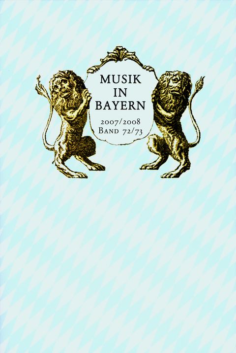 Musik in Bayern. Jahrbuch der Gesellschaft für Bayerische Musikgeschichte e.V., Jahrgang 2007/2008.