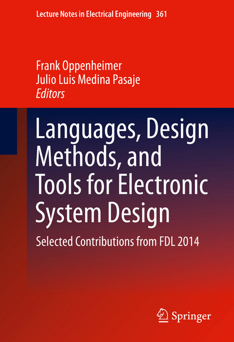 Languages, Design Methods, and Tools for Electronic System Design - 