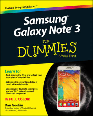 Samsung Galaxy Note 3 for Dummies -  Gookin