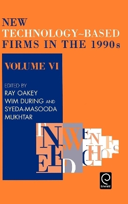 New Technology-based Firms in the 1990s - 