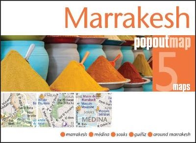 Marrakesh PopOut Map - 
