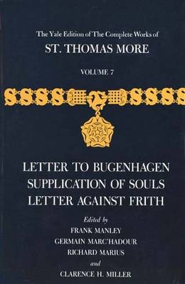 The Yale Edition of The Complete Works of St. Thomas More - Thomas More