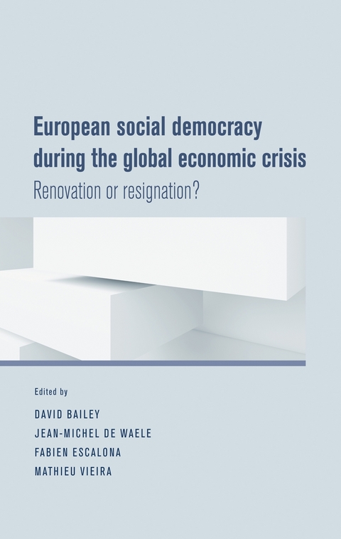 European social democracy during the global economic crisis - 