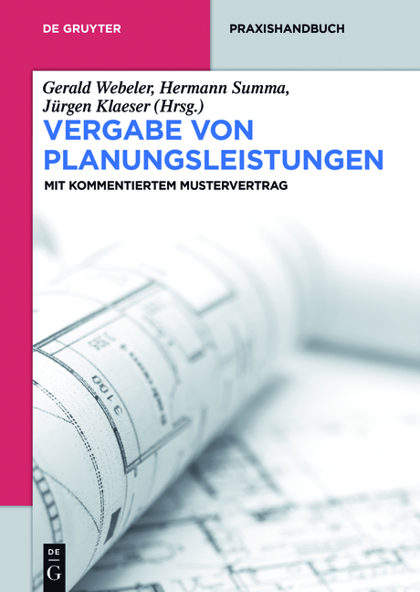 Vergabe von Planungsleistungen - 