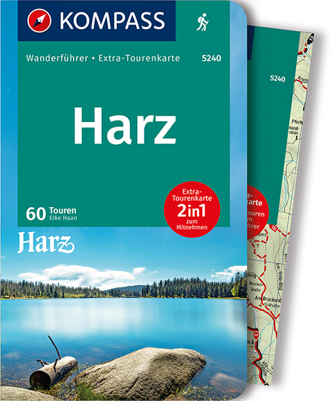 KOMPASS Wanderführer Harz - Elke Haan