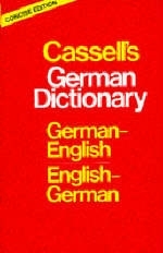 Cassell's Concise German-English, English-German Dictionary - 