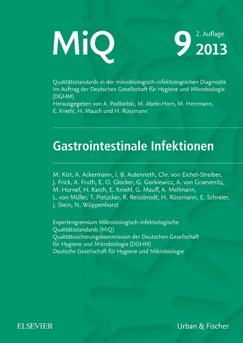 MIQ 09: Gastrointestinale Infektionen - Manfred Kist