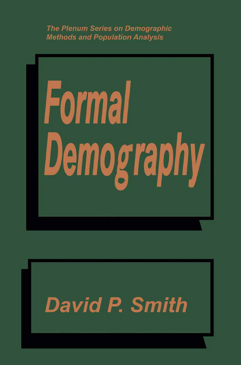 Formal Demography - David P. Smith