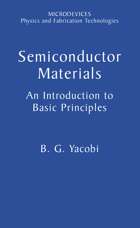 Semiconductor Materials - B.G. Yacobi