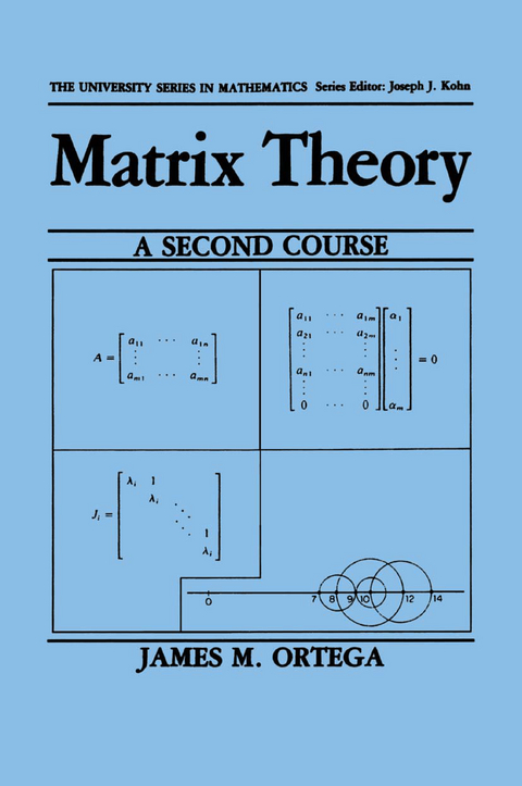 Matrix Theory: A Second Course - James M. Ortega