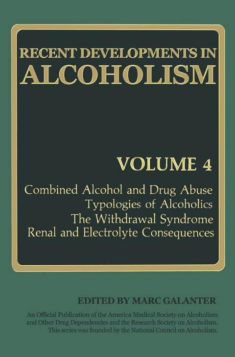 Recent Developments in Alcoholism - 