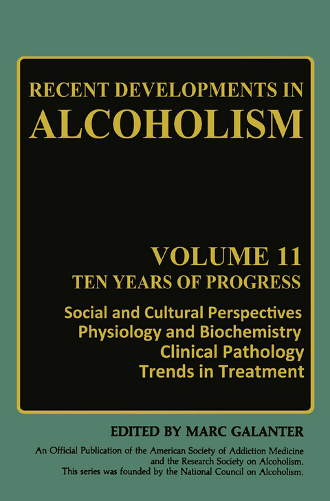Recent Developments in Alcoholism - 