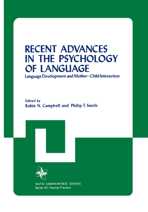 Recent Advances in the Psychology of Language - 