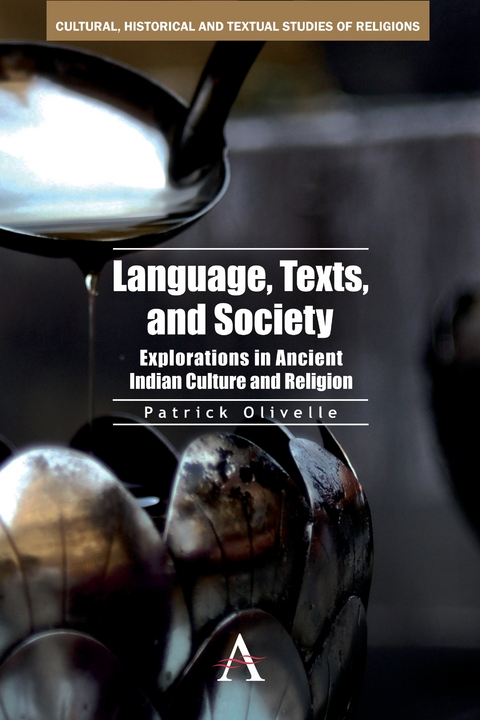 Language, Texts, and Society - Patrick Olivelle