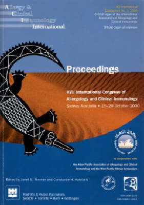 Proceedings - Xvii International Congress of Allergology and Clinical Immunology - J. Rimmer