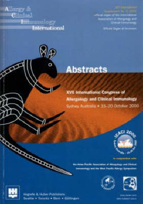 Abstracts - Xvii International Congress of Allergology & Clinical Immunology -  International Association of Allergology & Milwaukee Clinical Immunology  USA