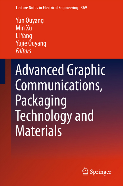 Advanced Graphic Communications, Packaging Technology and Materials - 