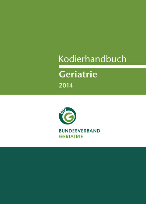 Kodierhandbuch Geriatrie 2014