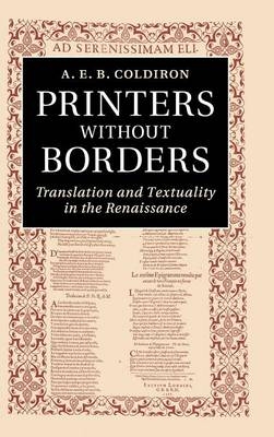 Printers without Borders - A. E. B. Coldiron