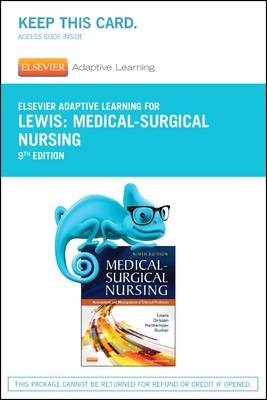 Elsevier Adaptive Learning for Medical-Surgical Nursing (Access Card) - Sharon L Lewis, Shannon Ruff Dirksen, Margaret M Heitkemper, Linda Bucher