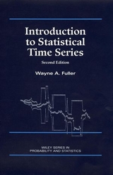 Introduction to Statistical Time Series -  Wayne A. Fuller