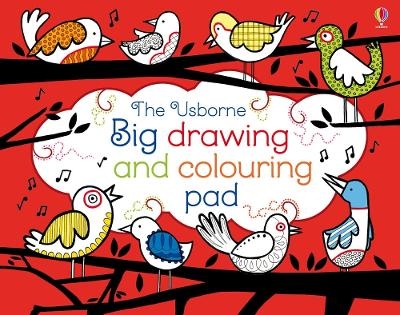 Big Drawing and Colouring pad - Fiona Watt