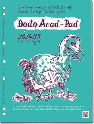 Dodo Acad-Pad A4 2/4 Ring/US Letter 3-Ring/Filofax-Compatible UNIVERSAL Diary Refill   2014 - 2015 Week to View Academic Mid Year Diary - Naomi McBride, Rebecca Jay