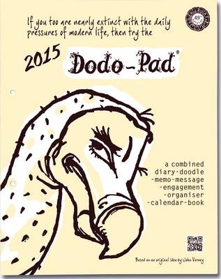 Dodo Pad Loose-Leaf Desk Diary 2015 - Week to View Calendar Year Diary - Naomi McBride