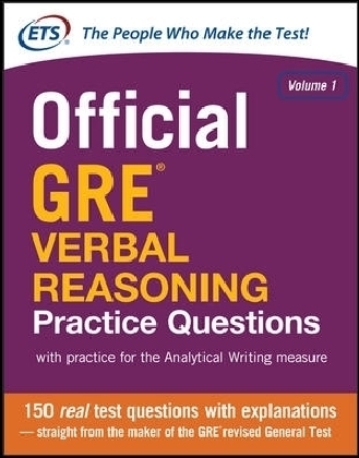 Official GRE Verbal Reasoning Practice Questions -  Educational Testing Service