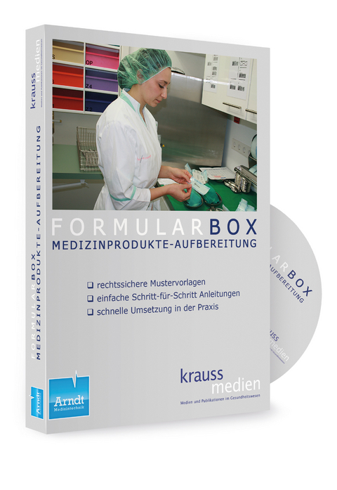 Formularbox Medizinprodukte-Aufbereitung - Mario Krauß, Roland Küster