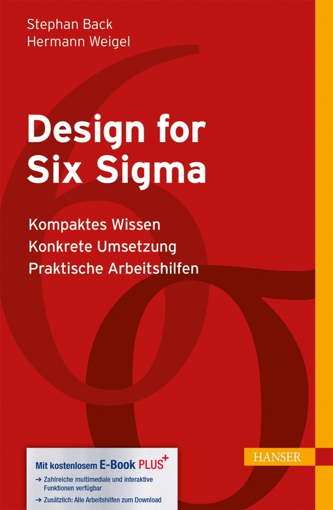 Design for Six Sigma - Stephan Back, Hermann Weigel