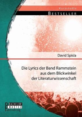 Die Lyrics der Band Rammstein aus dem Blickwinkel der Literaturwissenschaft - David Spisla