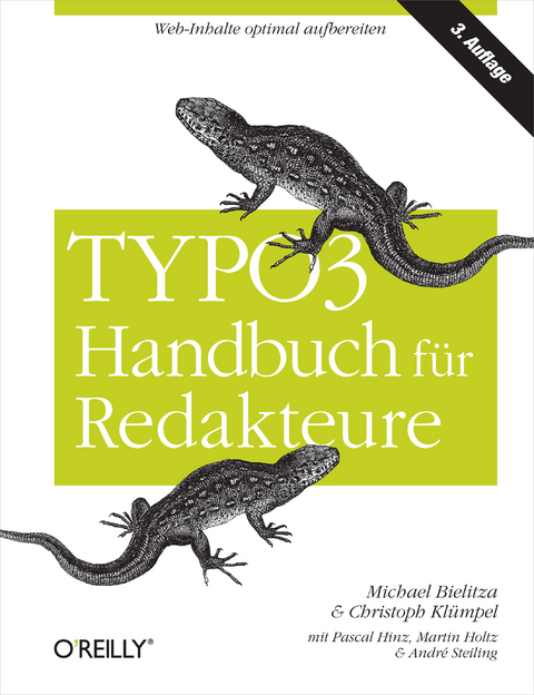 Typo3 Handbuch Fur Redakteure - Michael Bielitza