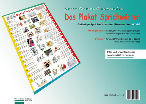 Plakat Sprichwörter - Renate Luscher