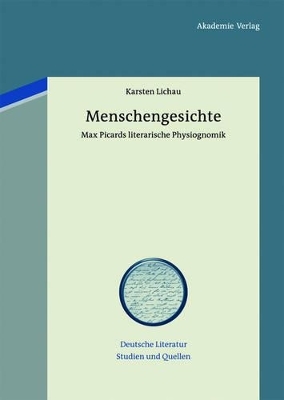 Menschengesichte - Karsten Lichau