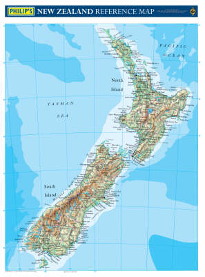 Philip's Reference Map: New Zealand