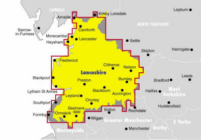 Ordnance Survey/Philip's Street Atlas Lancashire