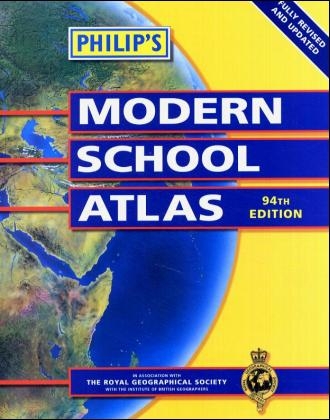 Philips Modern School Atlas 94th Edition - Royal Geographical Society