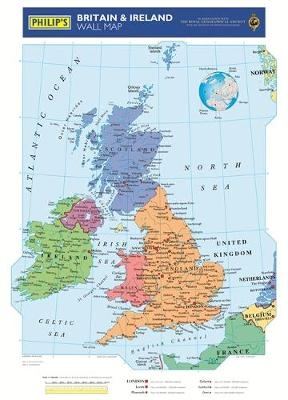 Philip's Britain and Ireland Wall Map