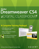 Dreamweaver CS4 Digital Classroom - Jeremy Osborn