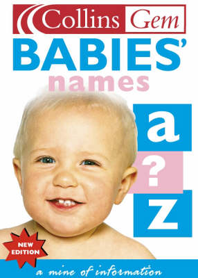 Collins Gem Babies' Names - Julia Cresswell