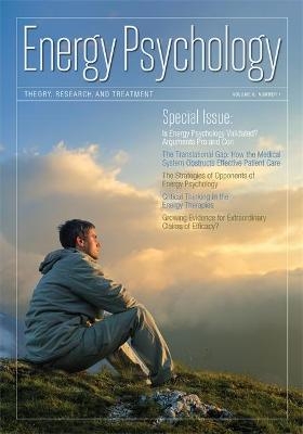 Energy Psychology Journal, 6:1 - Dawson Church  PhD