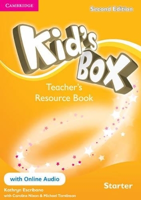 Kid's Box Starter Teacher's Resource Book with Online Audio - Kathryn Escribano