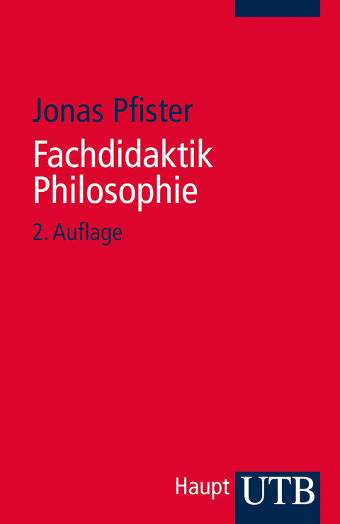 Fachdidaktik Philosophie - Jonas Pfister