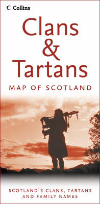 Clans and Tartans Map of Scotland