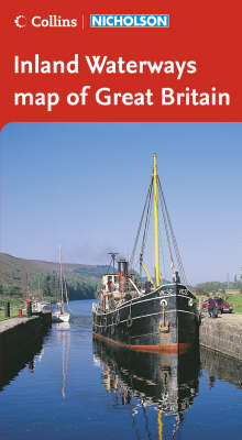 Collins/Nicholson Inland Waterways Map of Great Britain