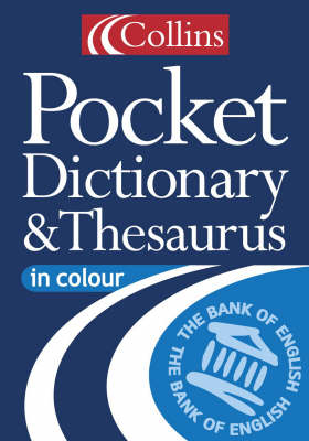 Collins Pocket Dictionary and Thesaurus